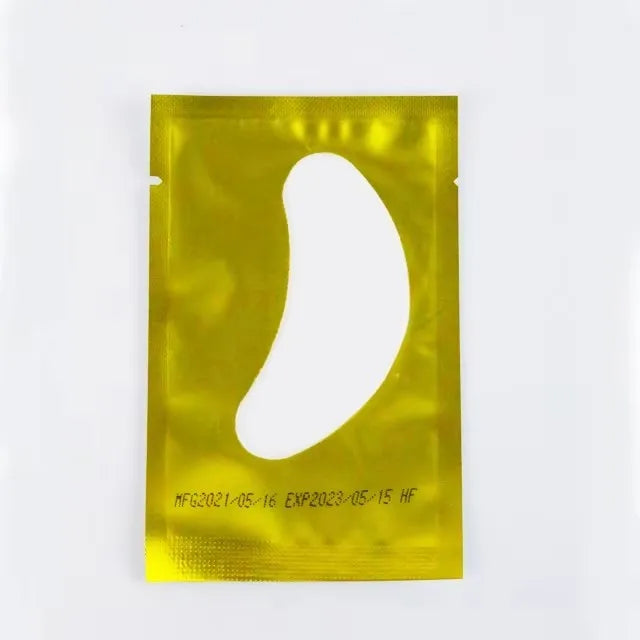 50 Paar Luxe Hydrogel Oogpatches voor Wimperextensions - Perfecte Onder-Oog Isolatie en Makeup Tools!