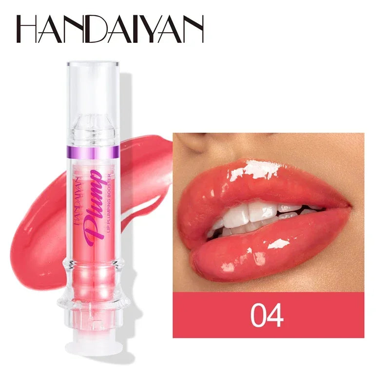 Bereik Weelderige Lippen met PLUMP POUT Lip Plumping Booster Gloss - Hoge Glans, Extreme Glans, en Kristalvolume Lipolie voor een Volle, Mooie Lippen!