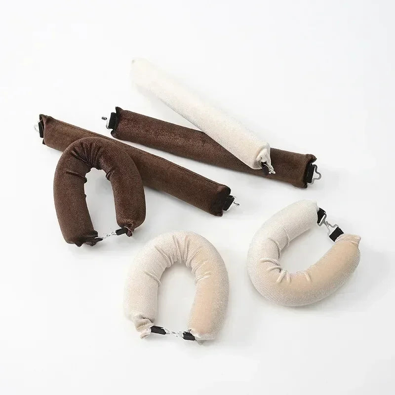 Transformeer je Haar Moeiteloos: Warmtevrije Krulstaaf Hoofdband voor Prachtige Krullen terwijl je Slaapt - Zachte Flexibele Staven met Haak voor Eenvoudig Stylen!