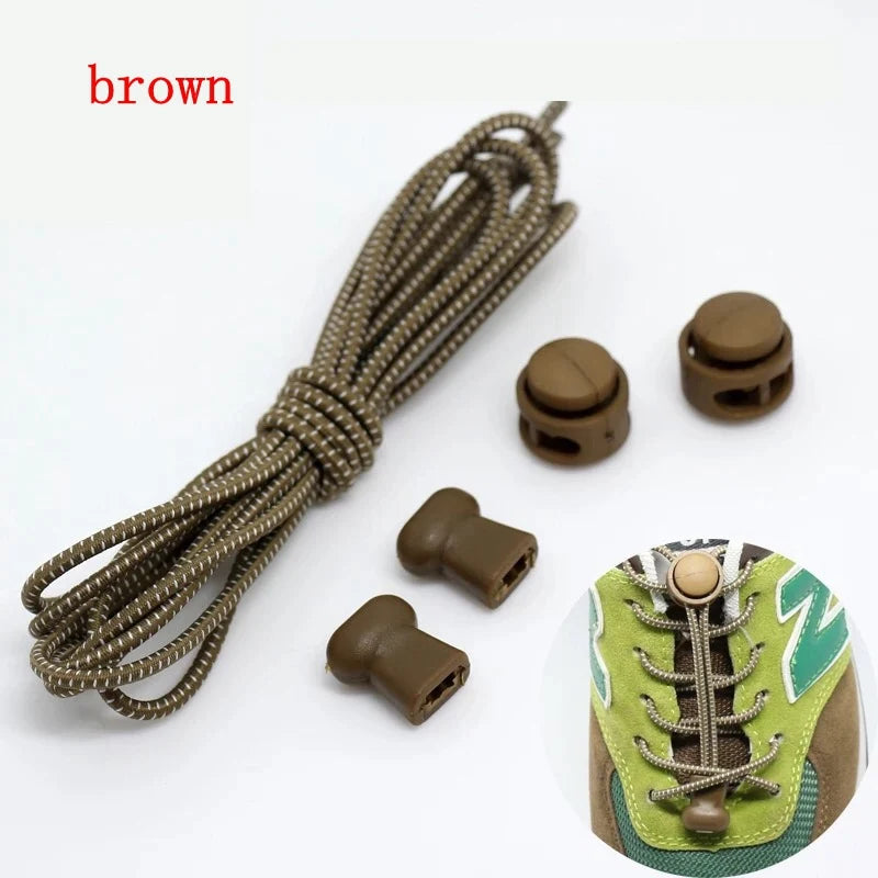 Verbeter Je Schoeisel met 22 Kleuren: Geen-Knoop, Elastische Ronde Veters voor Kinderen en Volwassenen - Snelle en Gemakkelijke Rubber Veters voor Sneakers!