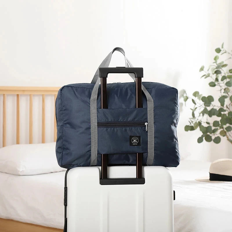 Stylische Vouwbare Reis Duffel Bag – Perfecte Airline Draagtas voor Vrouwen en Meisjes, Ruim en Lichtgewicht voor Weekenduitjes en Nachtelijke Avonturen!