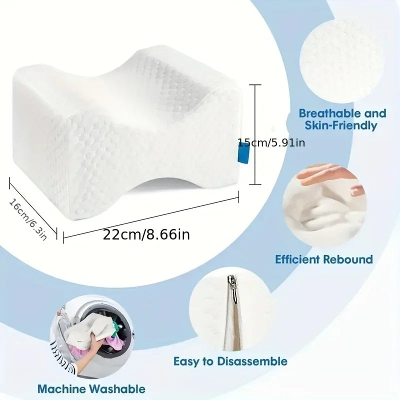 Ergonomisch Been Kussen voor Verlichting van Spataderen – Ideale Ondersteuning voor de Onderste Ledematen voor Zwangere Vrouwen en Verbeterd Comfort Tijdens het Slapen!
