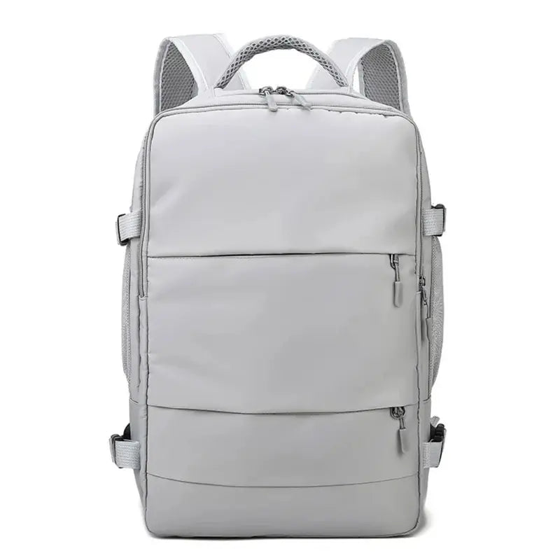 Stijlvolle en Veilige Vrouwen Reisrugzak - Ruim, Waterdicht, Diefstalbestendig Ontwerp met Bagagestrap voor Laptops en Meer!