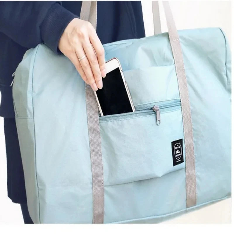 Stylische Vouwbare Reis Duffel Bag – Perfecte Airline Draagtas voor Vrouwen en Meisjes, Ruim en Lichtgewicht voor Weekenduitjes en Nachtelijke Avonturen!
