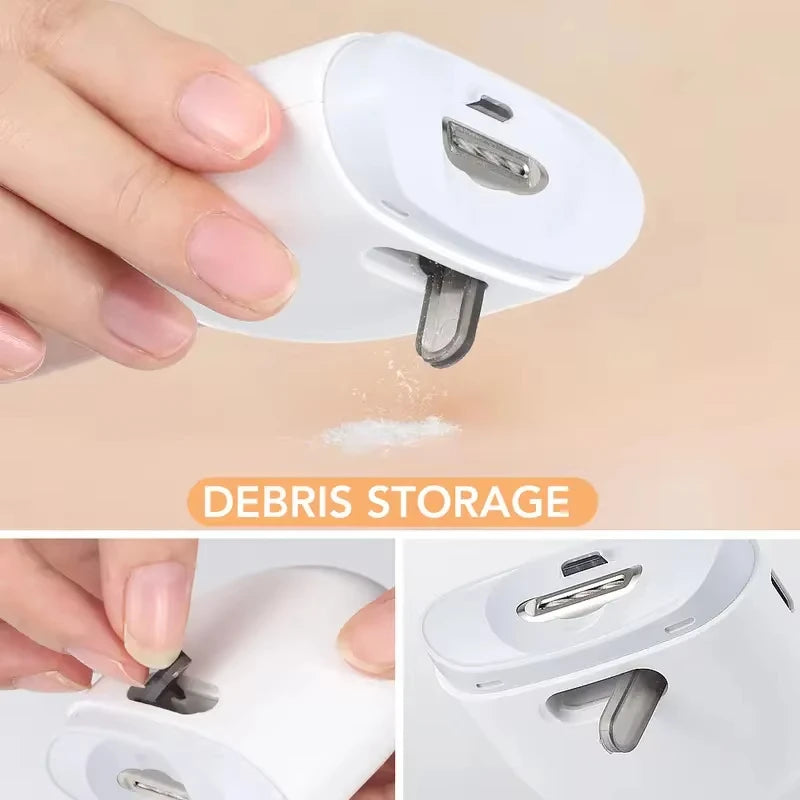Elektrische automatische nagelknipper – Moeiteloze manicure- en pedicuretool voor dikke vingernagels en teennagels