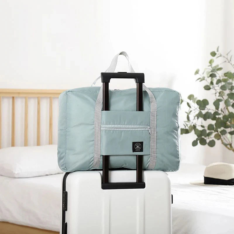 Stylische Vouwbare Reis Duffel Bag – Perfecte Airline Draagtas voor Vrouwen en Meisjes, Ruim en Lichtgewicht voor Weekenduitjes en Nachtelijke Avonturen!