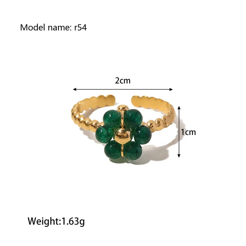 2025 Retro Hollow Zirconringen voor Vrouwen – Luxe Gouden Slangontwerp Trendsettende RVS Sieraden