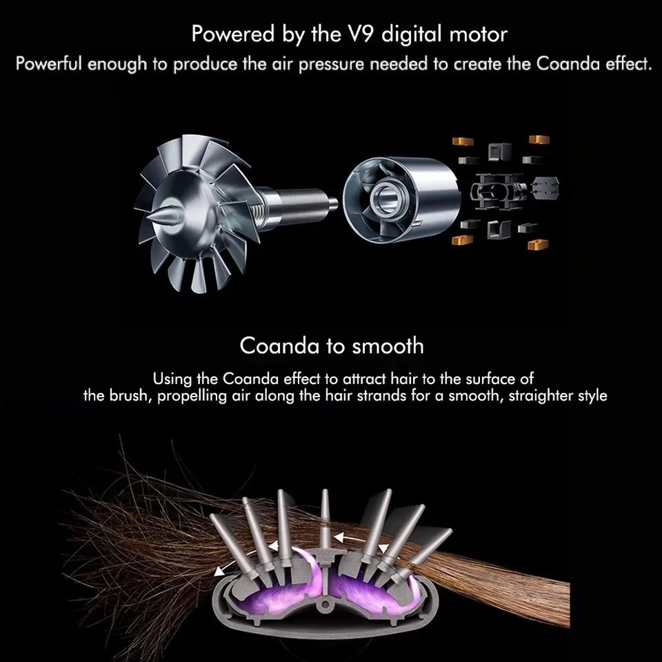 Veelzijdige 5-in-1 Haardroger en Multi Styler met Krulborstel - jouw ultieme stylingtool voor hete lucht!
