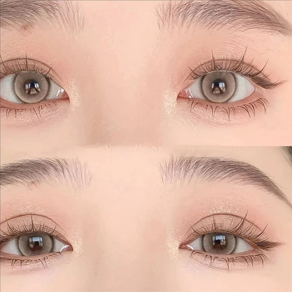 MJ Brown Zonnebloem Natuurlijke Manga Wimpers - Dikke Zwarte Extensions voor Anime-geïnspireerde Looks