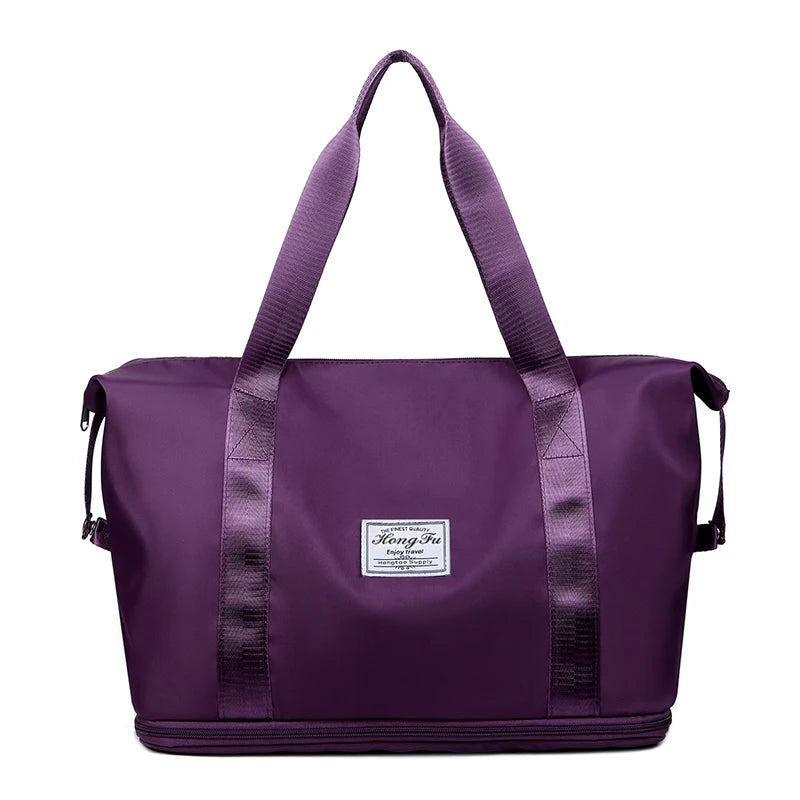 Dames Nylon Evolutionair Handtas - Groot Opbergvolume, Ideaal voor Vrijetijd, Reizen en Fitnessactiviteiten, Waterdicht en Praktisch