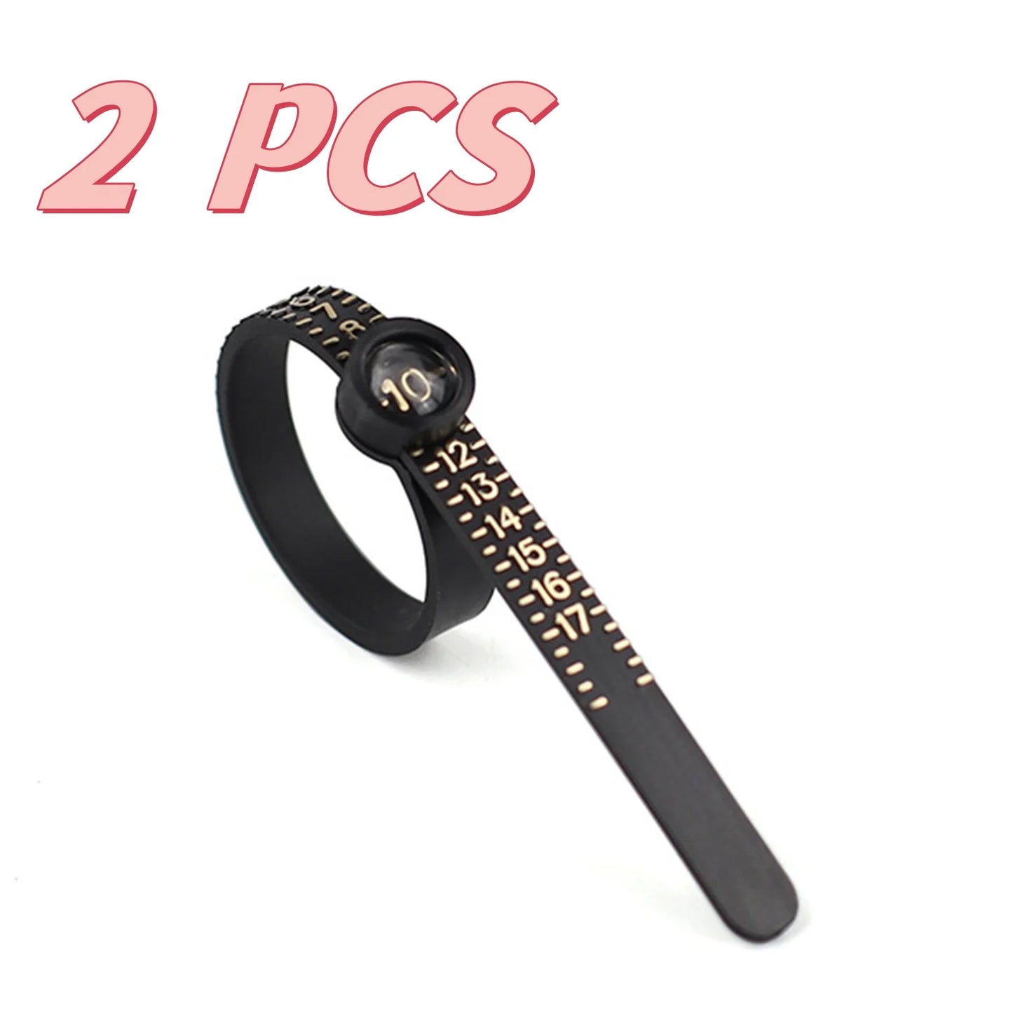 Ultimate Ringmaat Tool - Verstelbare Vinger Coil Ring Liniaal voor Nauwkeurige Metingen in UK en US Maten - Perfect Accessoire voor Eenvoudige Pasvorm en Aantrekken