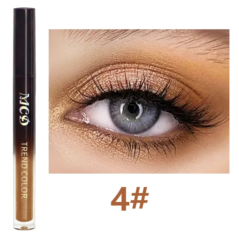 Glamoureuze 13-kleur Waterdichte Vloeibare Oogschaduw Palette - Hoge Glans, Langhoudend en Vlekbestendige Make-up voor Indrukwekkende Looks