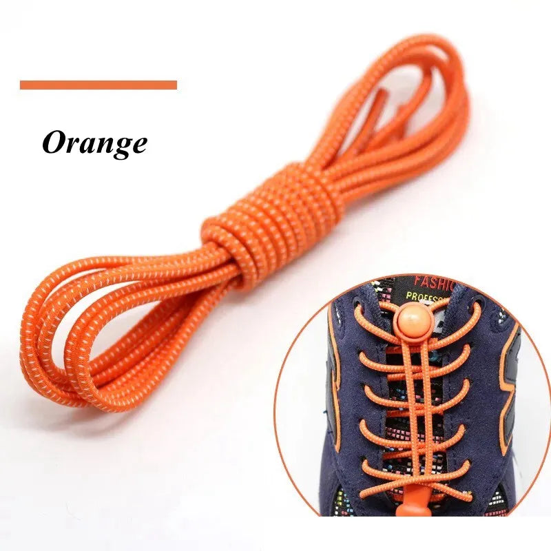 Verbeter Je Schoeisel met 22 Kleuren: Geen-Knoop, Elastische Ronde Veters voor Kinderen en Volwassenen - Snelle en Gemakkelijke Rubber Veters voor Sneakers!