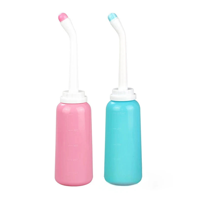 500ml Reisvriendelijke Handheld Bidet Spray - Perfect voor Mama's, Baby's en Zwangere Vrouwen - De Ultieme Reinigingsoplossing voor Babyshowers!