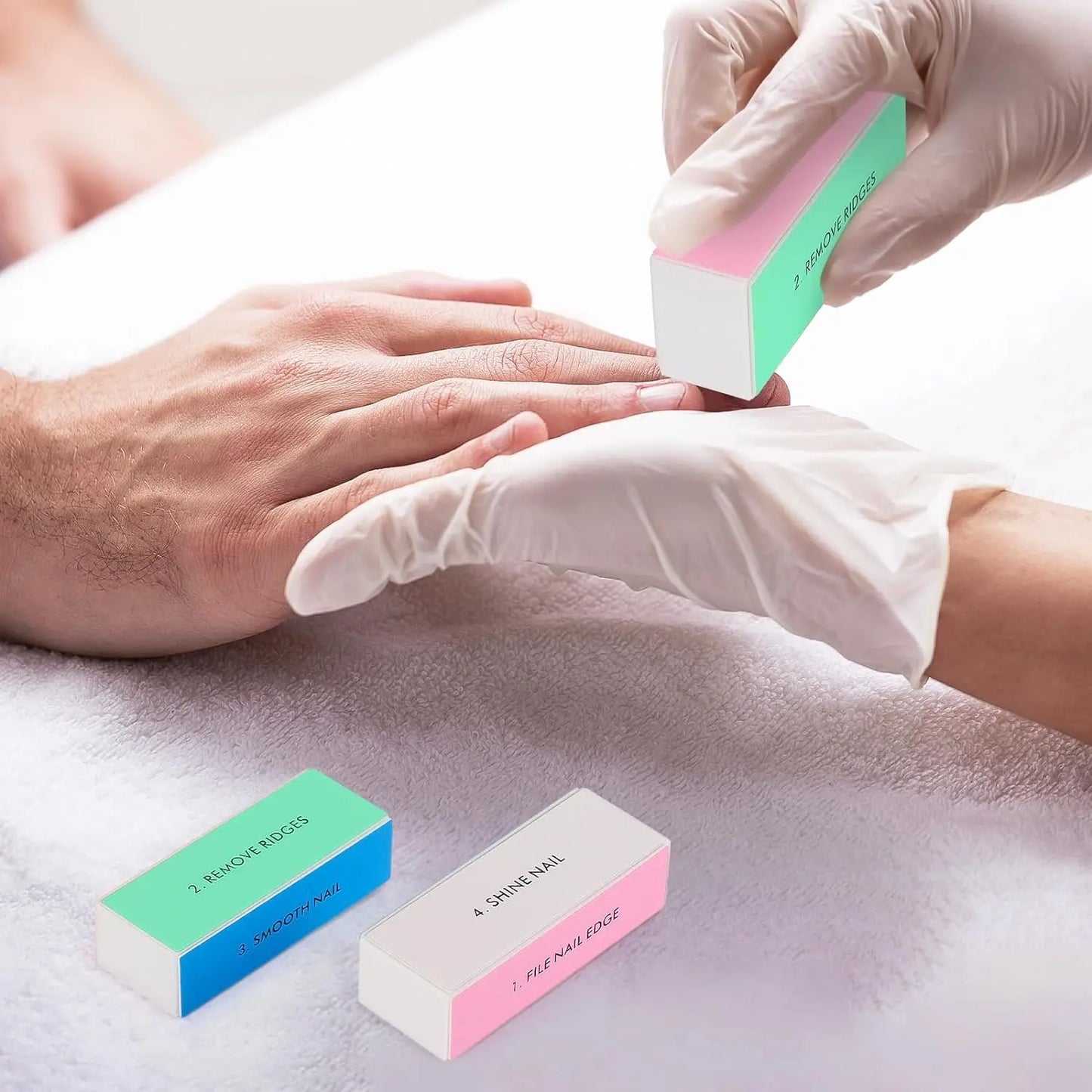 LULAA Premium Nagel Buffer Blok Set - Ultieme Nagelvijlen, Buffers & Glans Gereedschap voor Perfecte Manicures