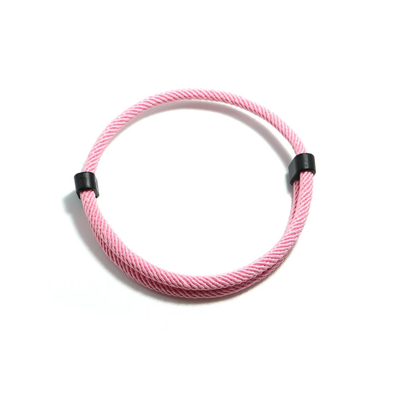 Stijlvolle Verstelbare Rode Draad Armband voor Stellen - Perfect voor Lovers, Minimalisten, Yoga- en Meditatie Enthousiastelingen