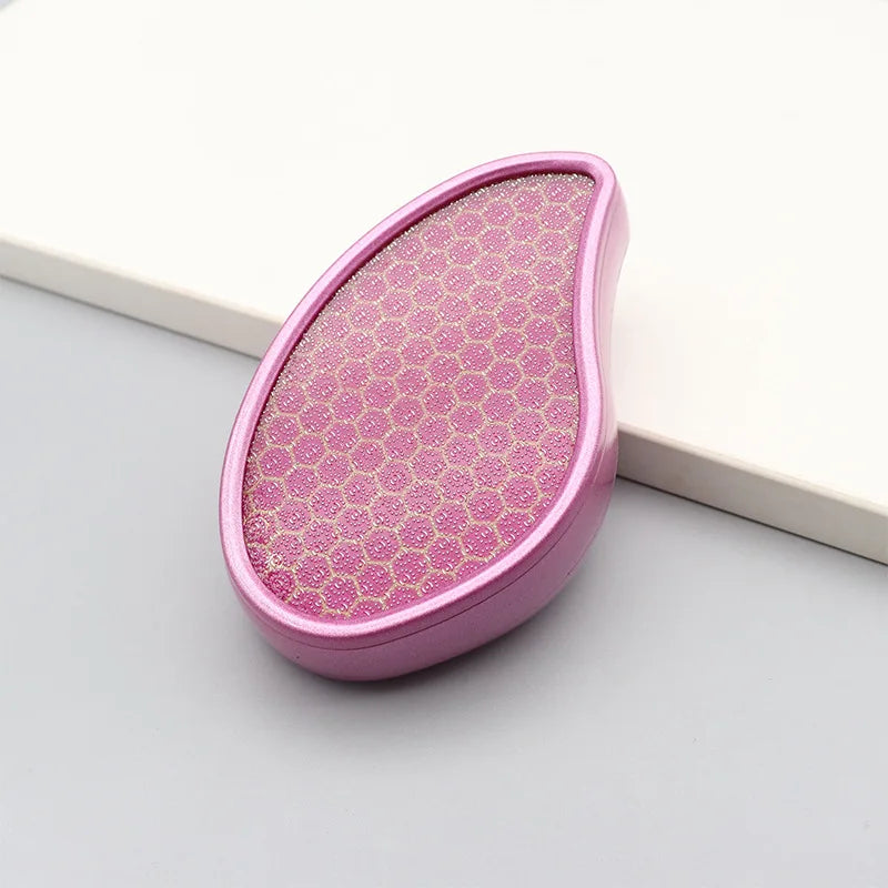 Premium Nano Glass Hakenschraper - Ultieme Voetenschrubber voor Zachte Pedicure en Verwijdering van Dode Huid - Douche Essentieel van CrystalTreat