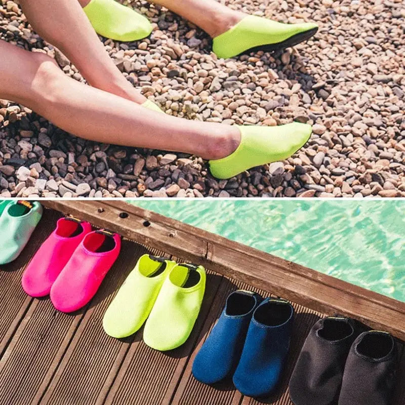 Premium Buiten Duiksokken – Antislip & Snijbestendig, Sneldrogend Strand- en Surfvoetbedekkingen Perfect voor Snorkelen en Duikavonturen