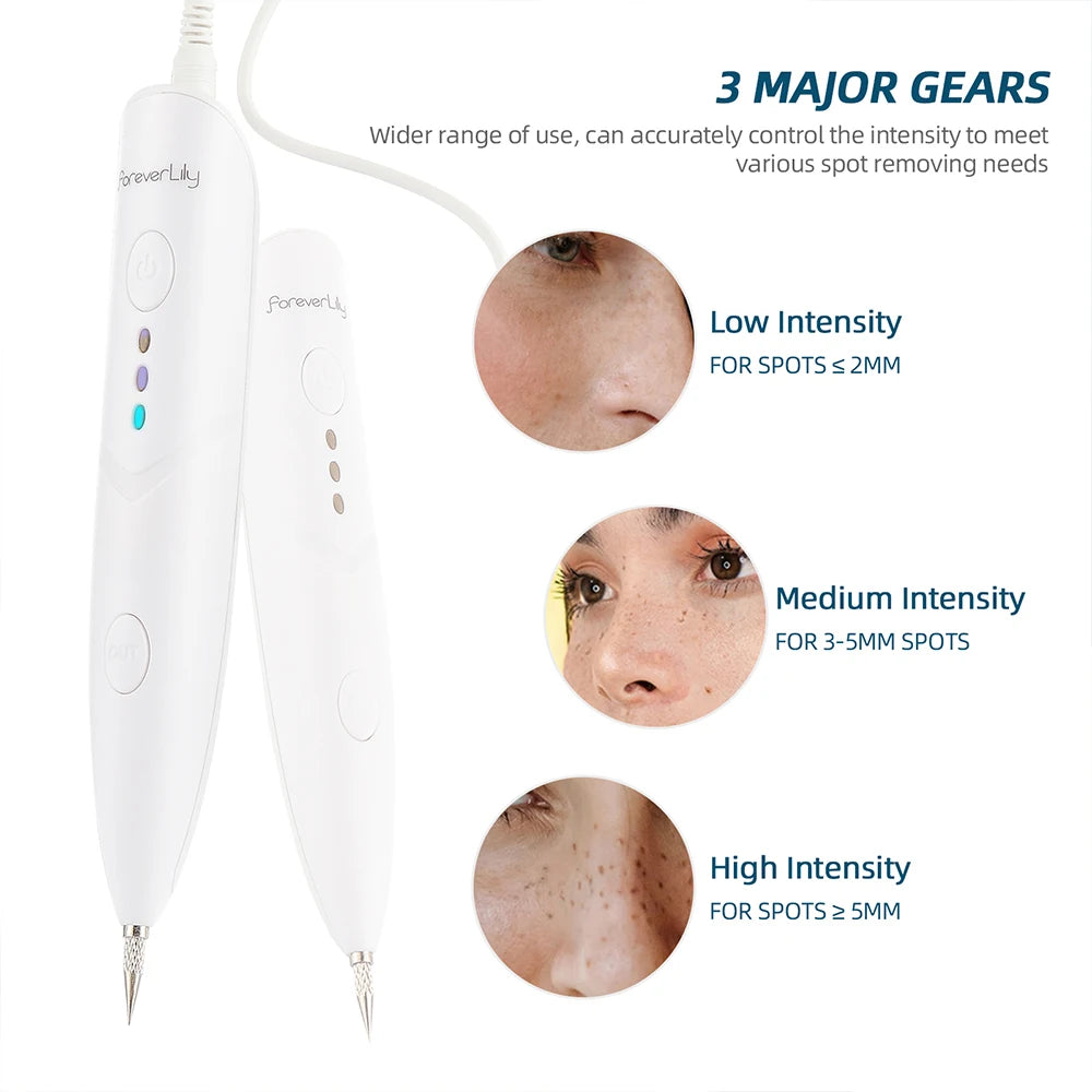 Revolutionaire Foreverlily USB Mini Laser Pen: Bereik Perfecte Huid door moeiteloos Donkere Vlekken, Molletjes, Huidtags, Wratten, Vlekken en Tatoeages te Verwijderen met Onze Geavanceerde Plasma Pen!