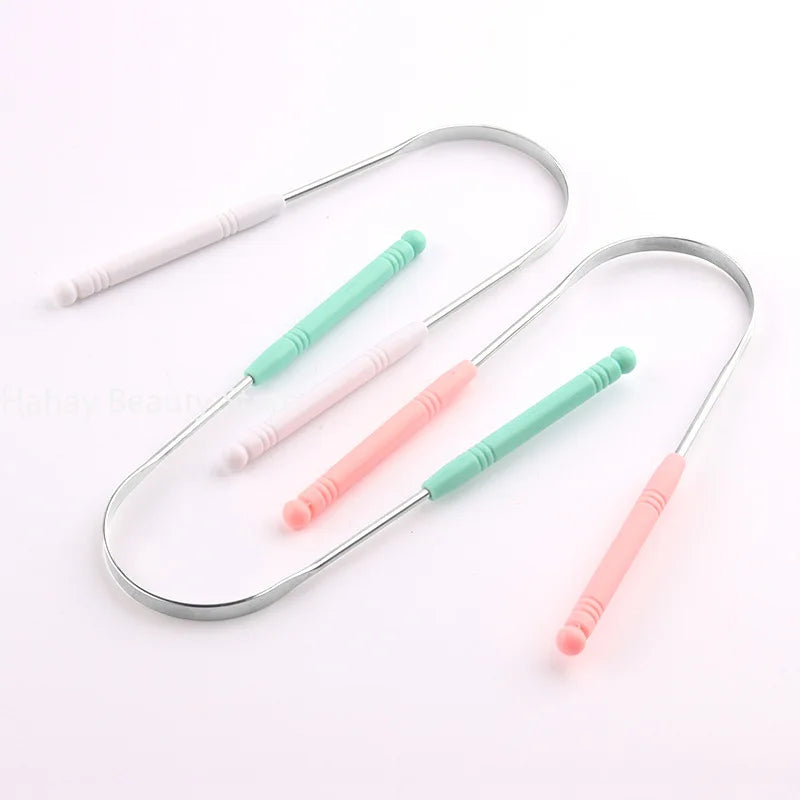 Premium RVS Tongschraper - Ultieme Mondhygiëne Tool voor een Frisse Glimlach!