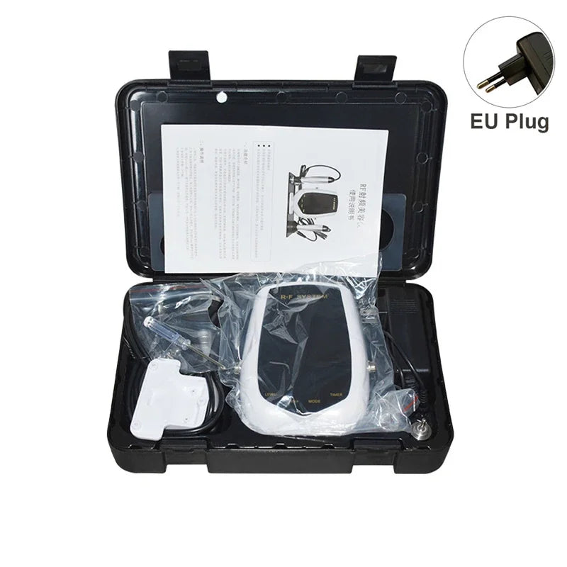 Revitaliseer je uitstraling: 5MHz 3-IN-1 RF Tripolaire Machine voor Gezicht, Ogen en Lichaam – Bereik Jeugdig Huid, Verstevigende Effecten en Vermindering van Rimpels op de Hals!