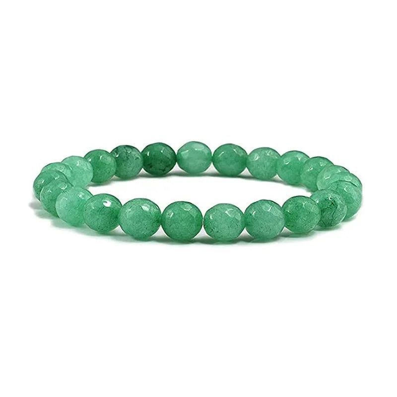 Elegante 8 mm Elastische Armband met Vulkan- en Tijgeroogstenen - Gemaakt van Premium Kristalpoeder