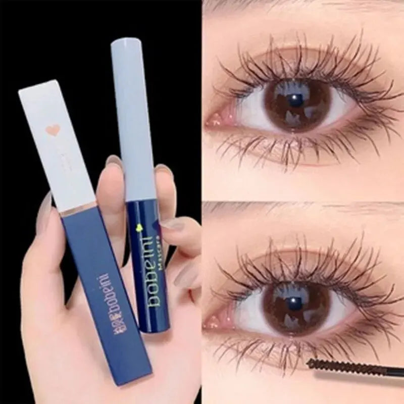 Ultieme Waterdichte Mascara met Glad Borsteltje – Vlekvrij & Zweetbestendig, Perfect voor Beginners!
