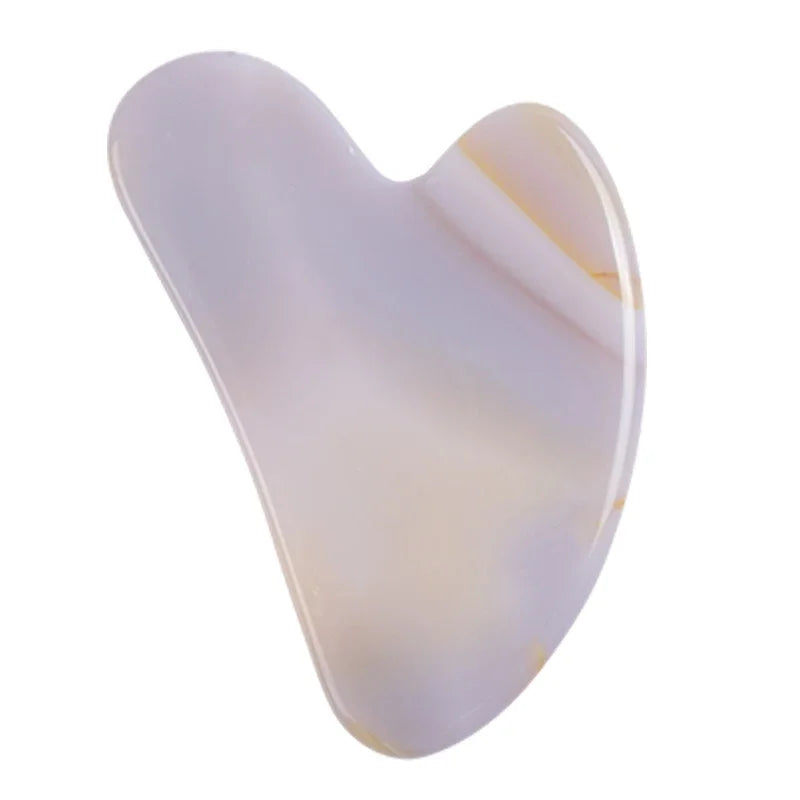 Revitaliseer je huid met onze Rozenkwarts Hart Gua Sha Tool - Perfect voor het liften van de kin en neus, verstrakken en gezichts- massage!