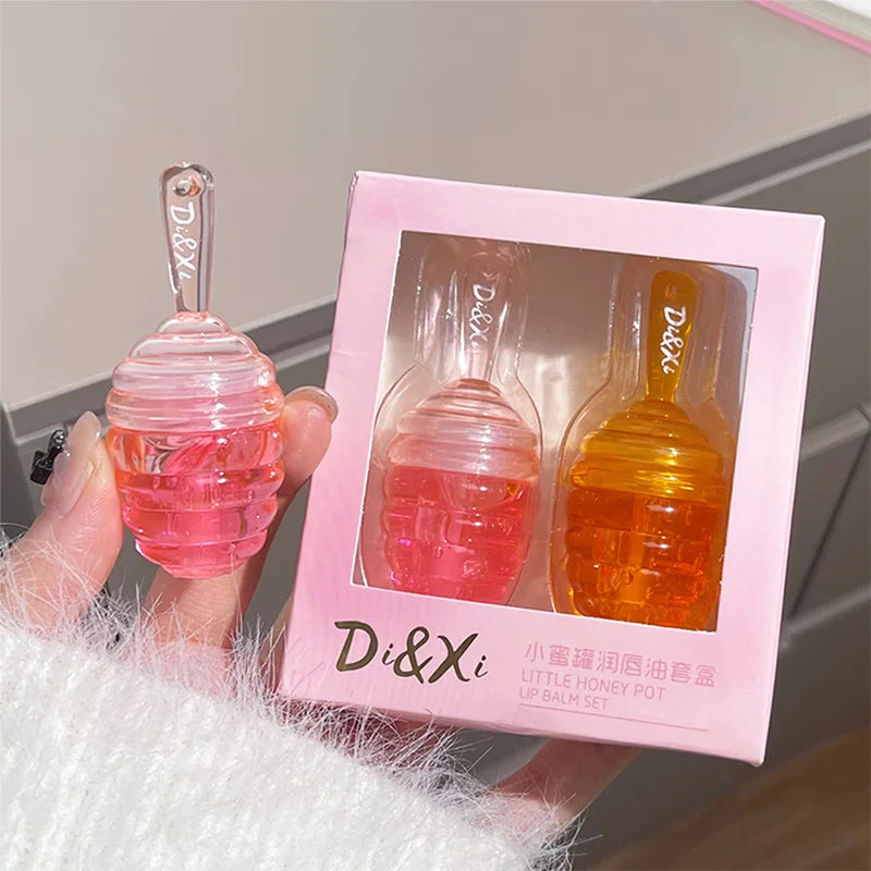 Ultimate Honeypot Lip Oil Collectie: Hydraterende & Vochtinbrengende Lippenverzorgingsset voor Luxe Lippen