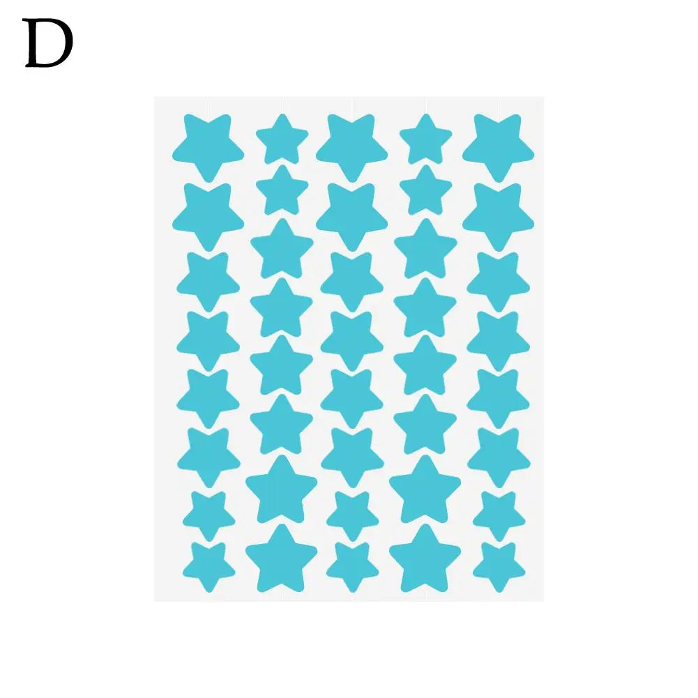 Levende Stervormige PE Pimple Patches voor Acne: Onzichtbare Huidverzorgingsstickers - Verberg en Perfecteer je Uiterlijk!
