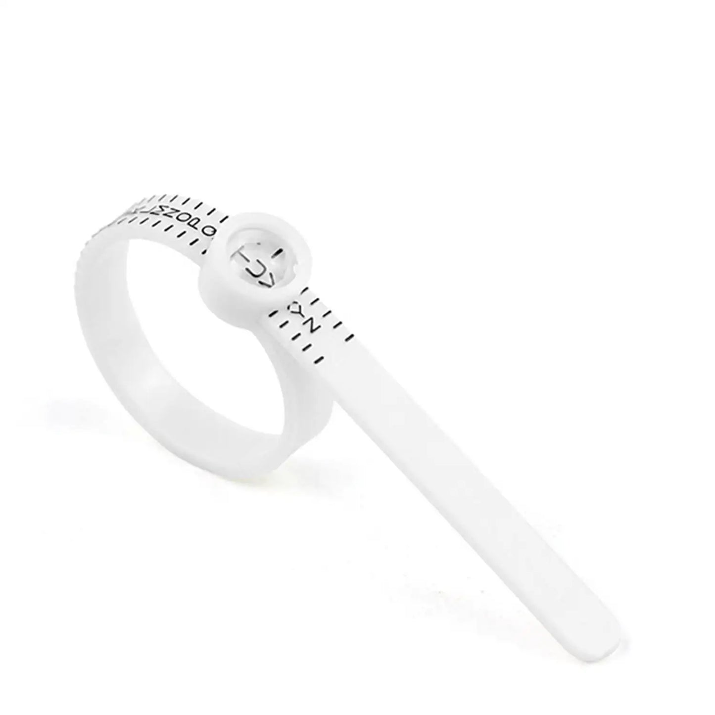Ultimate Ringmaat Tool - Verstelbare Vinger Coil Ring Liniaal voor Nauwkeurige Metingen in UK en US Maten - Perfect Accessoire voor Eenvoudige Pasvorm en Aantrekken