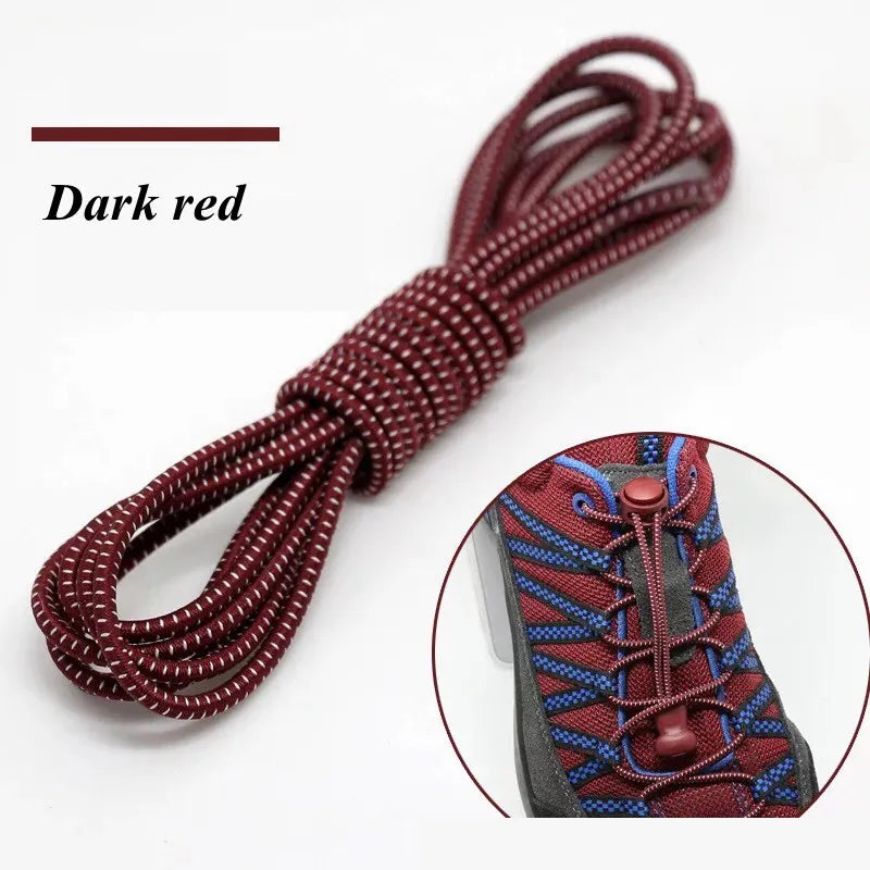 Verbeter Je Schoeisel met 22 Kleuren: Geen-Knoop, Elastische Ronde Veters voor Kinderen en Volwassenen - Snelle en Gemakkelijke Rubber Veters voor Sneakers!