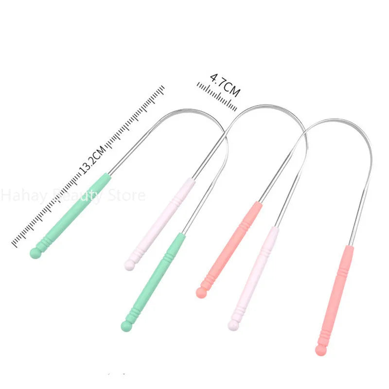 Premium RVS Tongschraper - Ultieme Mondhygiëne Tool voor een Frisse Glimlach!