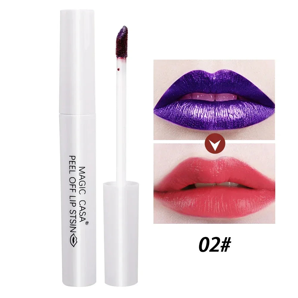 Peel Off Lip Liner Contour Tattoo Waterproof Matte Lipstick-6