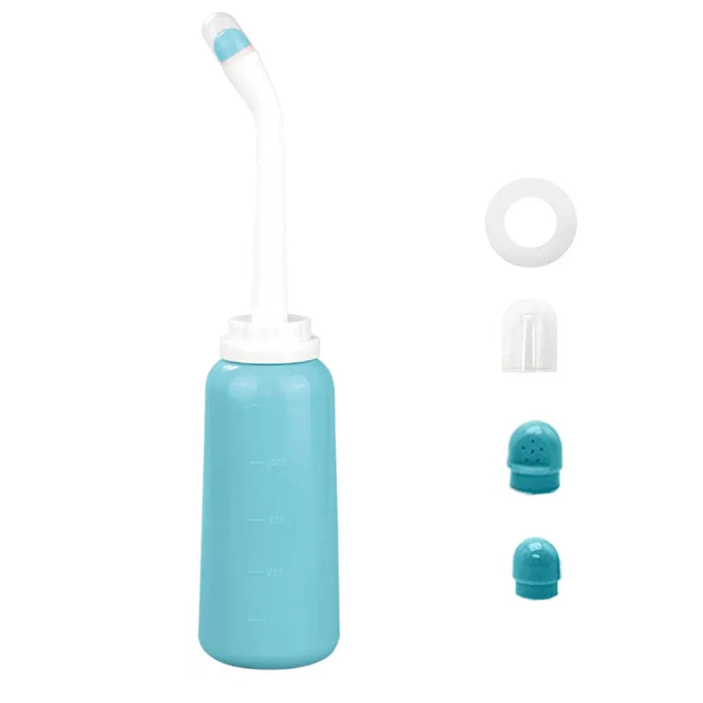 500ml Reisvriendelijke Handheld Bidet Spray - Perfect voor Mama's, Baby's en Zwangere Vrouwen - De Ultieme Reinigingsoplossing voor Babyshowers!