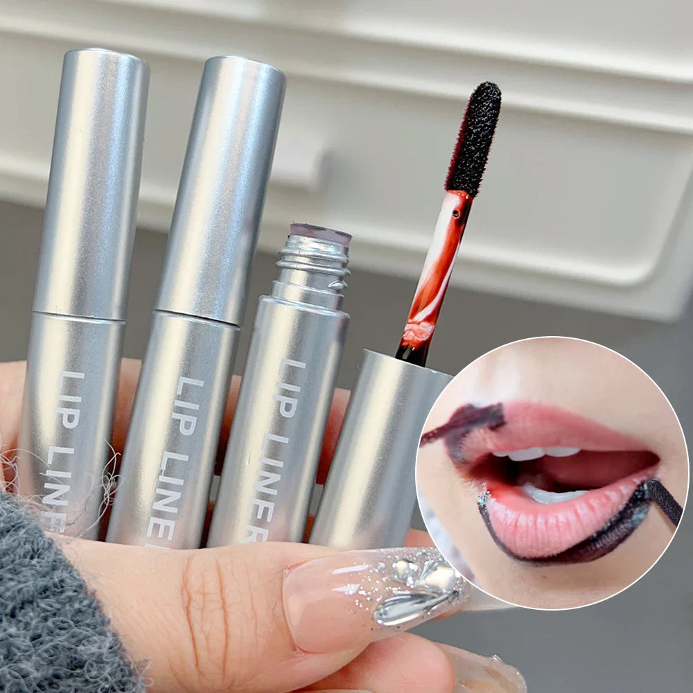 Peel Off Lip Liner Contour Tattoo Waterproof Matte Lipstick-4