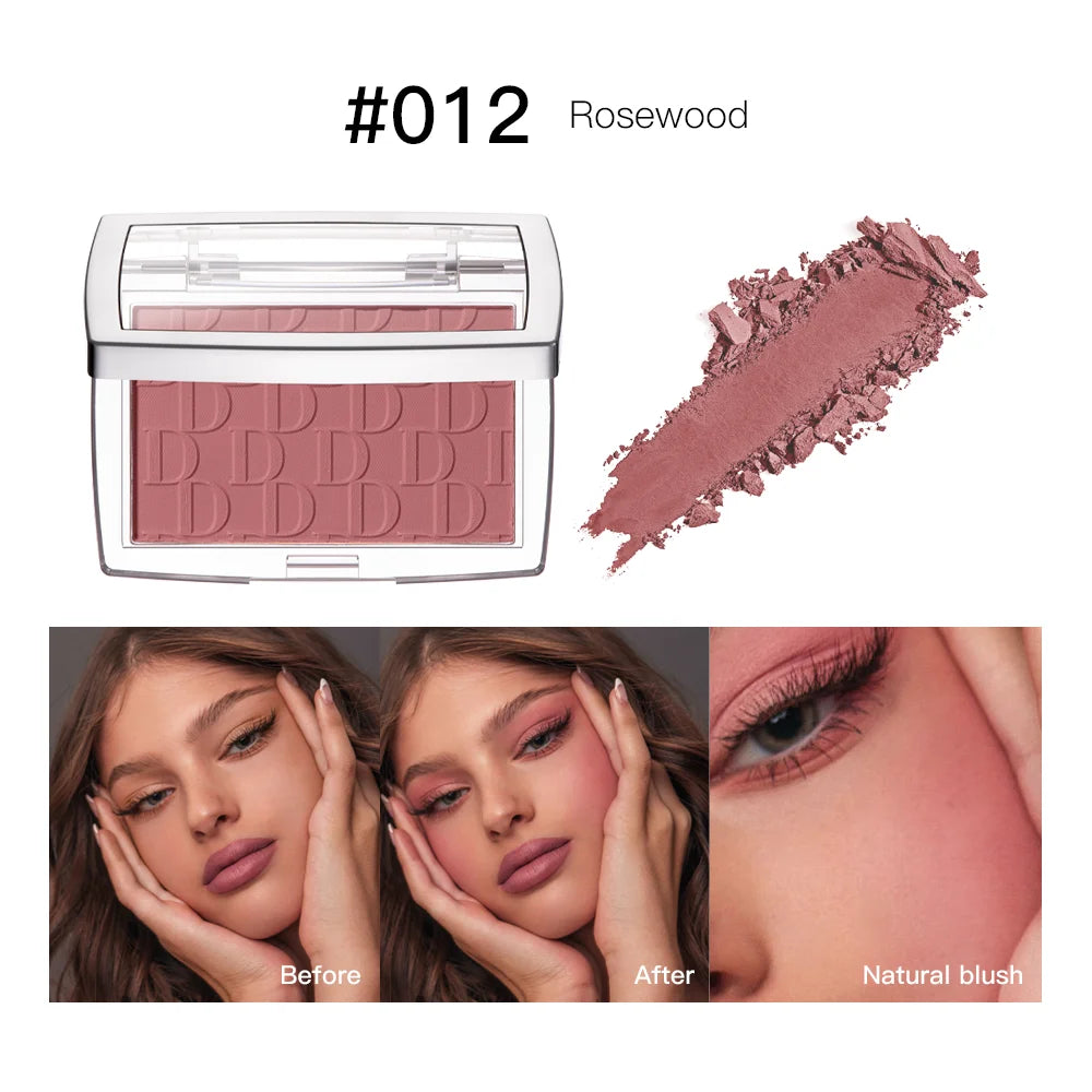 Levende Matte Blush Collectie: 6 Verbluffende Tintenn van Roze Geperst Poeder voor Perfecte Wangen