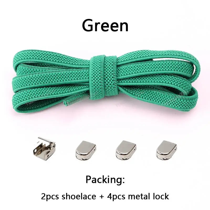Moeteloze Elastische Geen-Knoop Veters voor Sneakers - Perfecte Pasvorm voor Kinderen en Volwassenen!