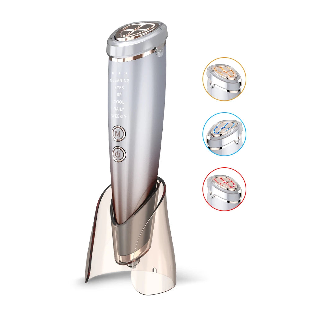 Revitaliseer uw huid met onze RF gezichtsliftingmachine - Schoonheidsinstrument voor thuis voor hoge frequentie massages, HIFU gezichtlifting en het strakken van de ogen!