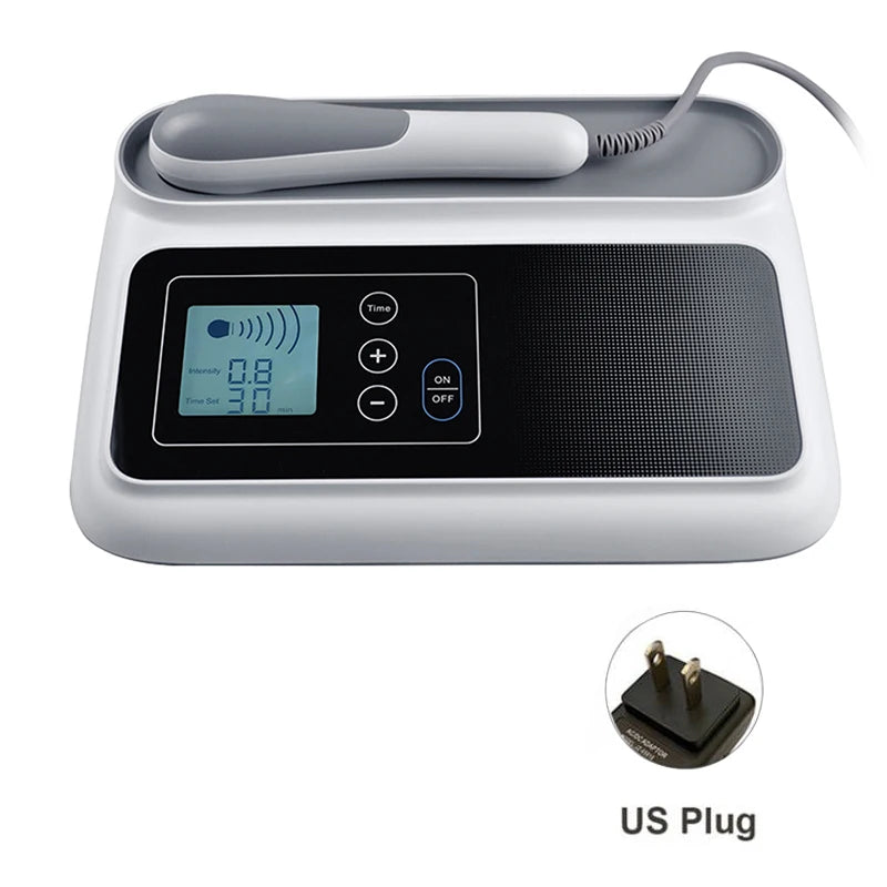 Revolutionaire Ultrasone Therapieapparaat voor Medicijnvrije Pijnverlichting en Spierontspanning – 1MHz Fysiotherapie Machine met LCD-scherm Massage voor Gewrichten