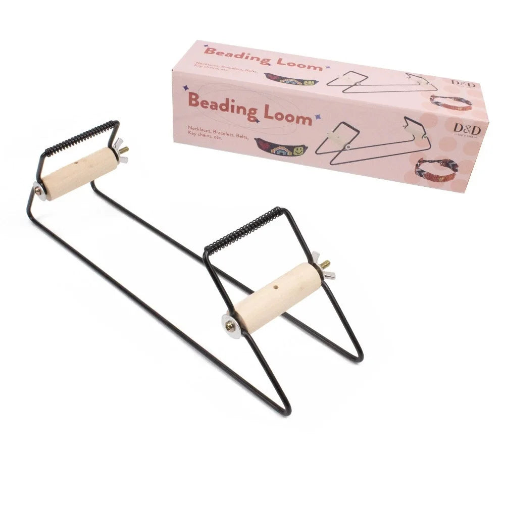 Perlenwebrahmen DIY Set Schmuckherstellung für Armbänder Ohrringe Halsketten Bastelset