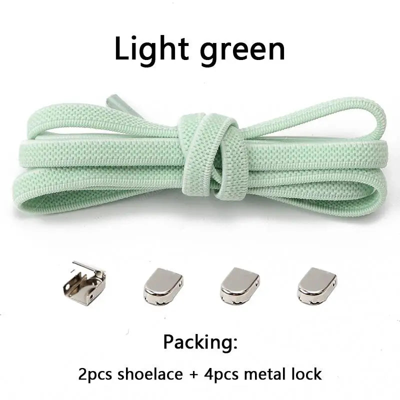 Moeteloze Elastische Geen-Knoop Veters voor Sneakers - Perfecte Pasvorm voor Kinderen en Volwassenen!