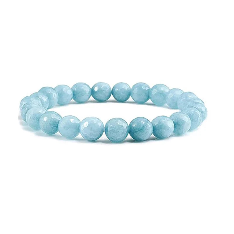 Elegante 8 mm Elastische Armband met Vulkan- en Tijgeroogstenen - Gemaakt van Premium Kristalpoeder