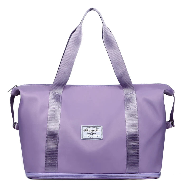 Dames Nylon Evolutionair Handtas - Groot Opbergvolume, Ideaal voor Vrijetijd, Reizen en Fitnessactiviteiten, Waterdicht en Praktisch