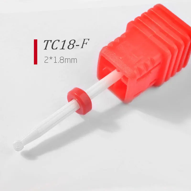 Premium Keramische Vijlbits - Elektrische Pedicure & Manicure Polijstgereedschap voor Moeiteloos Nagelart & Cuticle Verzorging