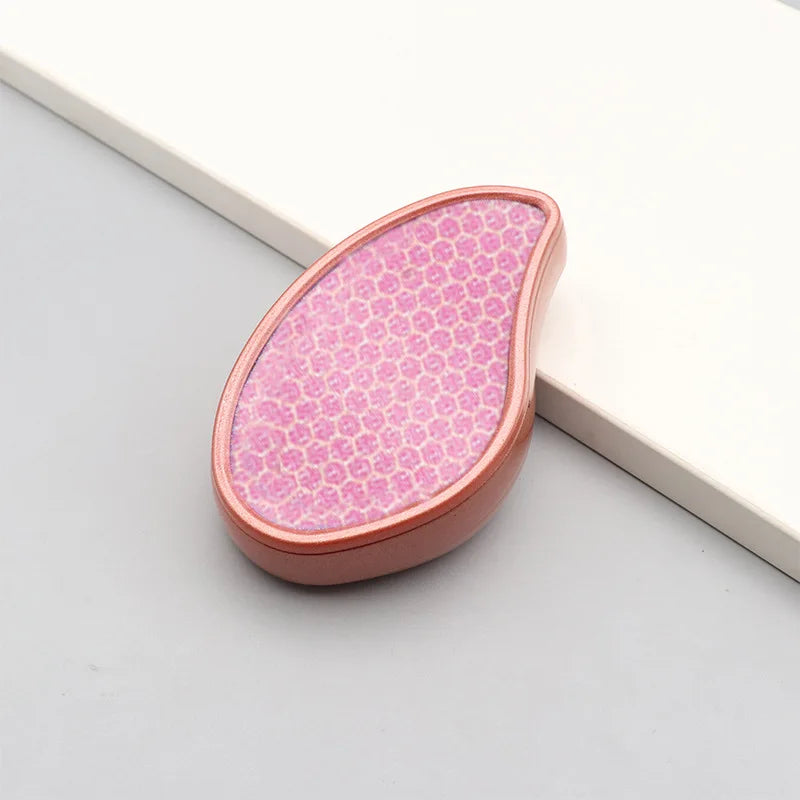 Premium Nano Glass Hakenschraper - Ultieme Voetenschrubber voor Zachte Pedicure en Verwijdering van Dode Huid - Douche Essentieel van CrystalTreat