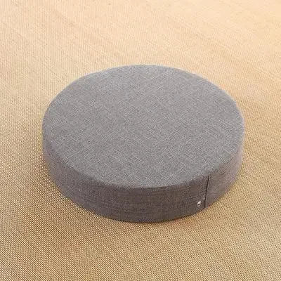 Deluxe 40x6cm Yoga Meditatiekussen - PEP Harde Textuur Rugsteun Kussen - Afneembare & Wasbare Japanse Tatami Mat