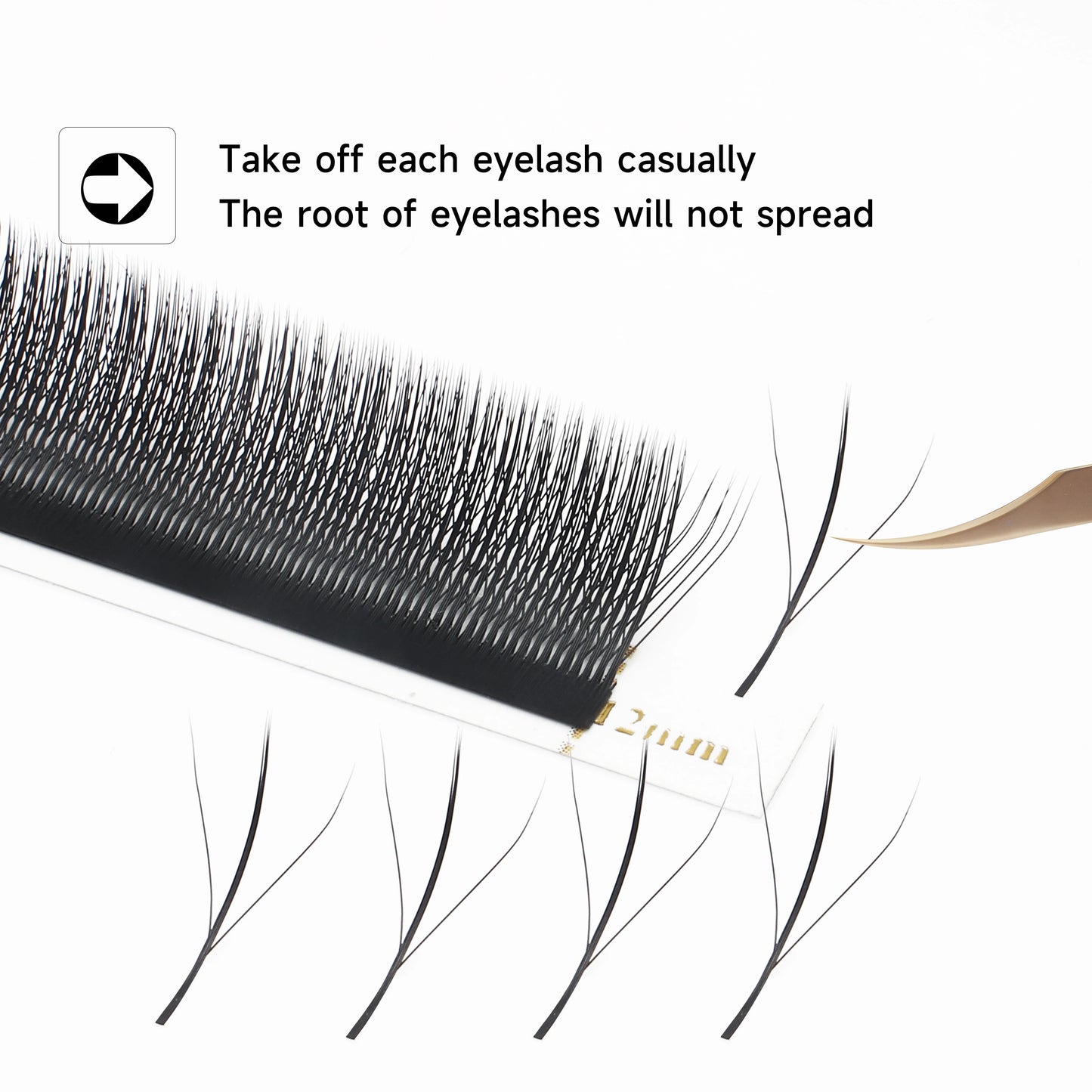 Verhoog je schoonheid met XIUSUZAKI W-vormige voorgemaakte fan wimperextensions - 2D tot 8D natuurlijke look individuele wimpers voor vlekkeloze glamour!