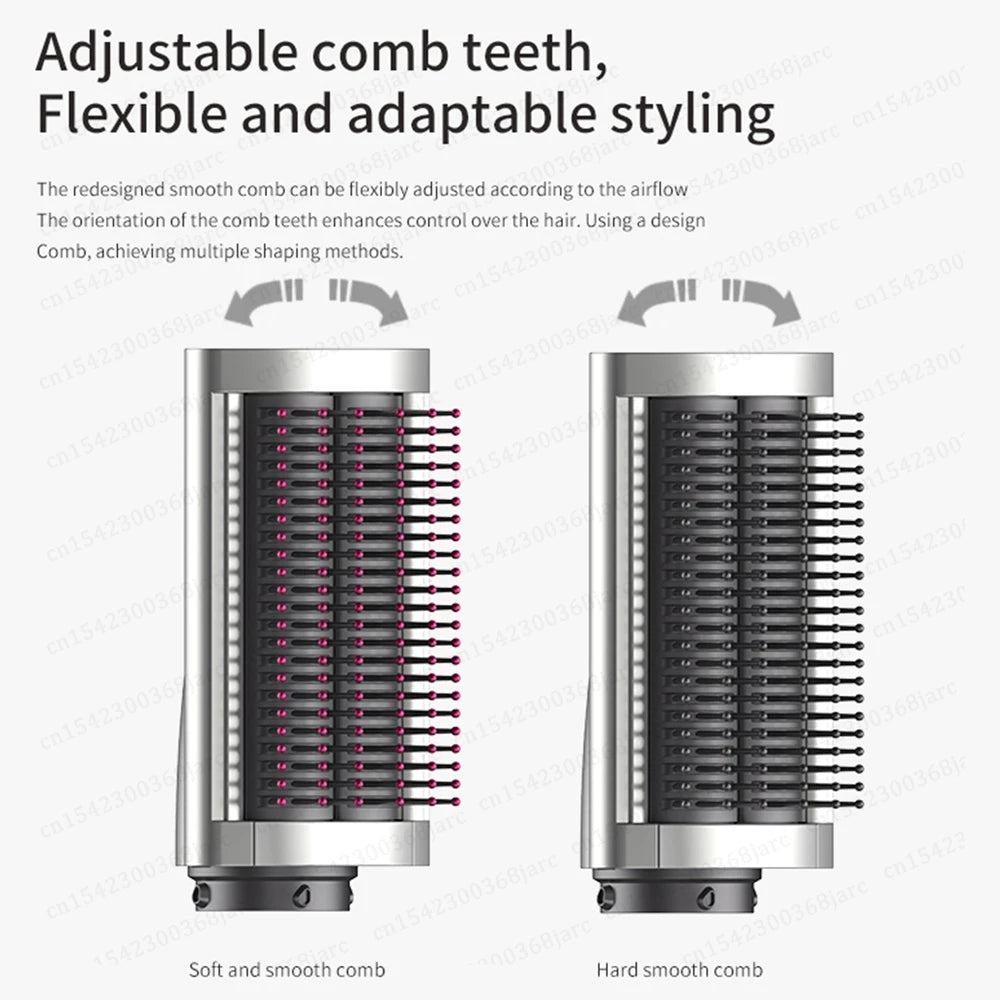 Verhoog Je Haarspel: 6-in-1 Multi-Styler met Krultang, Hete Lucht Borstel en Professionele Föhn voor Prachtige Krullen!