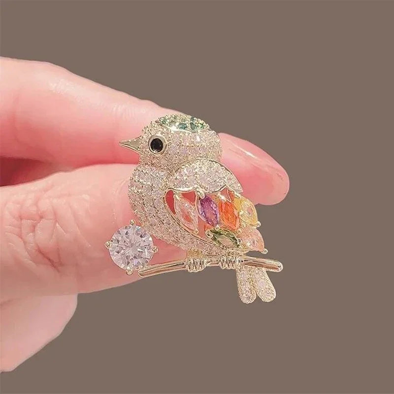Prachtige paarse lavendel kristallen strass broche - Elegante bloemenpin voor jassen & luxe sieraad cadeau voor haar